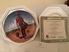 John Wayne Symbol of America Series 6 Franklin Mint Plates  — photo 7