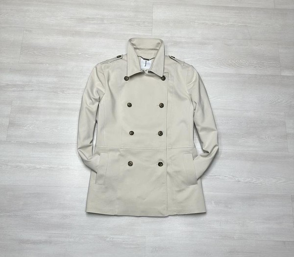 Women Jasper Conran Jacket Beige Cotton 4XL