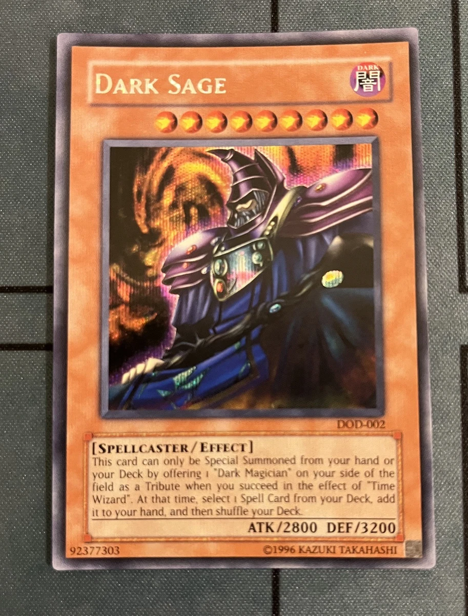 PSA8】「黒衣の大賢者」DOD シークレット 英語版 DARKSAGE PSA8