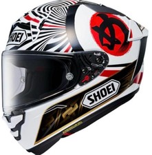 Shoei Full Face Motor cycle Helmet X-fifteen X-15 MARQUEZ MOTEGI4 Size XXL