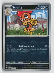 Scrafty (Poke Ball Pattern) 058/086 White Flare