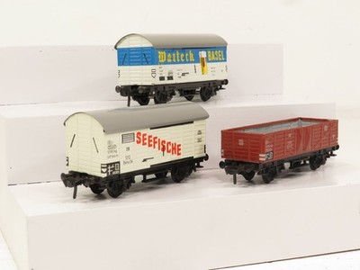 Fleishmann HO Lot of 3 Freight Cars # 5023 1212 1205 LN 12861