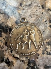 Vintage!! Earth Grains Advertising Spirit Of 1776 Medallion