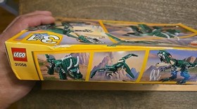 LEGO CREATOR: Mighty Dinosaurs (31058) Box Issues See All Pics And Description 