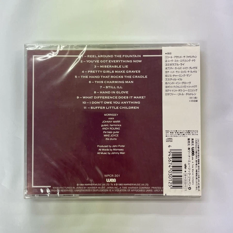 THE SMITHS CD SEALED 1995 Japan Edition Obi New - Image 2 of 3