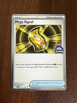 Mega Signal Stamped Asia Exclusive Great Ball League Promo 121/132 Pokemon