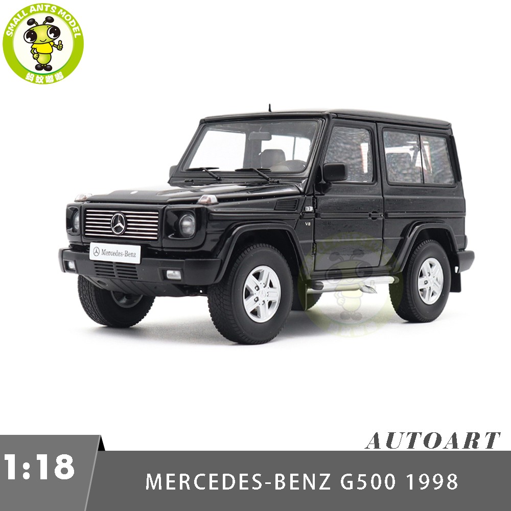 ベンツG５００ミニカー1/18 1/18 Mercedes Benz G CLASS G500 1998 SWB Autoart 76111 Black