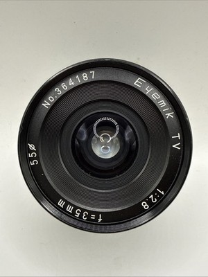 Vintage Eyemik TV 35mm f/2.8 camera lens