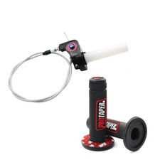 Impugnatura universale 22mm 7/8 torsione acceleratore maniglia + cavo per motore cross country...