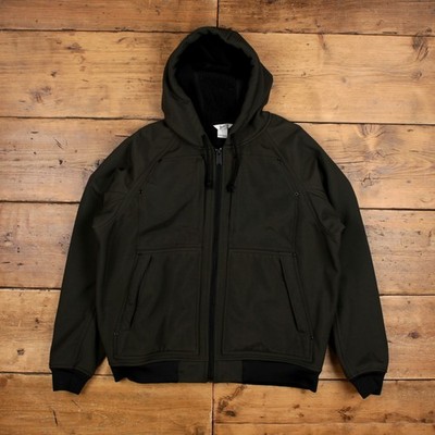 Duluth Trading CO. Jacke L Herren 00s grün Hoodie schwer gefüttert Active