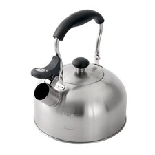 Stainless Steel Teakettle 1.8 Liter Capacity Satin Finish Electric Stovetop