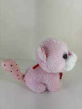 Vintage Strawberry Shortcake Custard Pink Cat Plush 1980 Kenner Stuffed Cat
