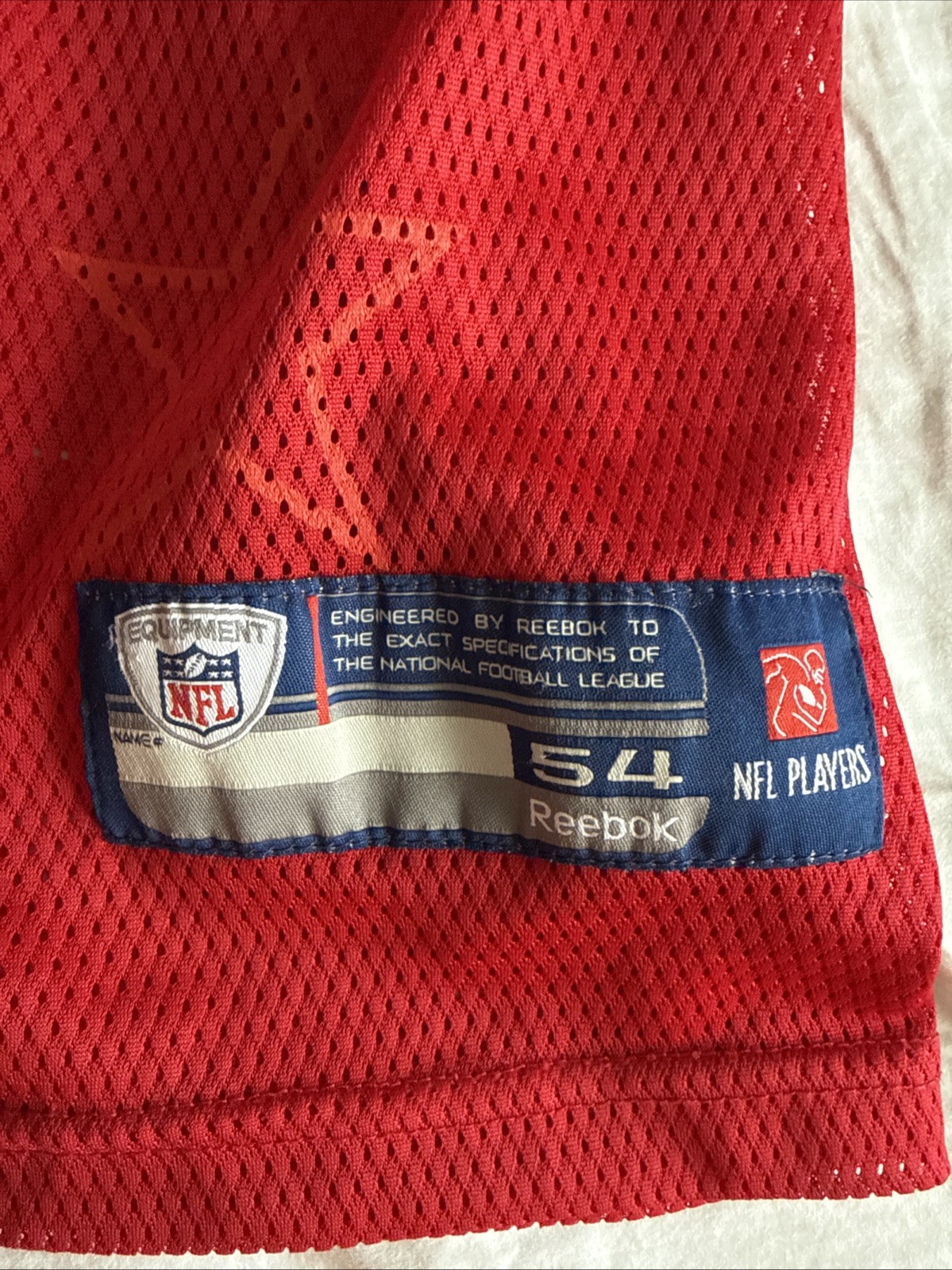 Men’s Reebok Tom Brady #12 2011 Pro Bowl NFL Jersey Patriots Sz 54 - Red RARE thumbnail 3