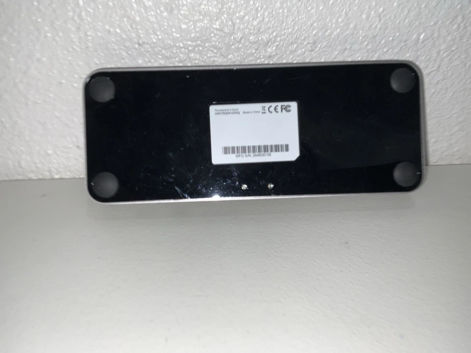 OWC Thunderbolt 3 Docking Station Black OWCTB3DK14PSGj NO AC ADAPTER - Image 3 of 4