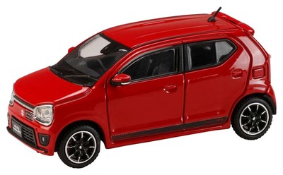 Hobby Japan 1/64 Suzuki Alto Turbo RS HA36S Pure Red Diecast Car