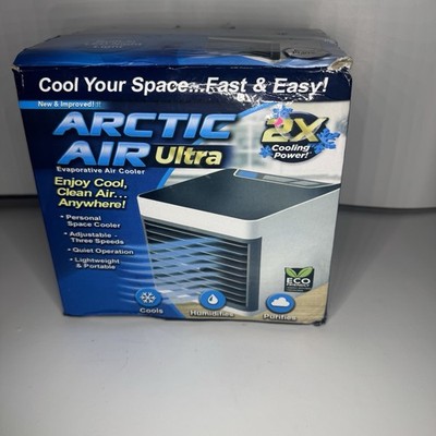 New Arctic Air Ultra Evaporative Air Cooler By Ontel - Powerful 3-Speed Cooler