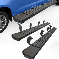 Running Boards Side Steps For 2022-2026 Toyota Tundra Crewmax Cab Black Nerf Bar Running Boards Side Steps For 2022-2026 Toyota Tundra Crewmax Cab Black Nerf Bar