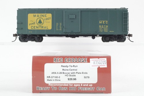 Coche de carga Red Caboose escala HO Maine Central MEC #5079 X-29 con extremos de placa | Condition: Used