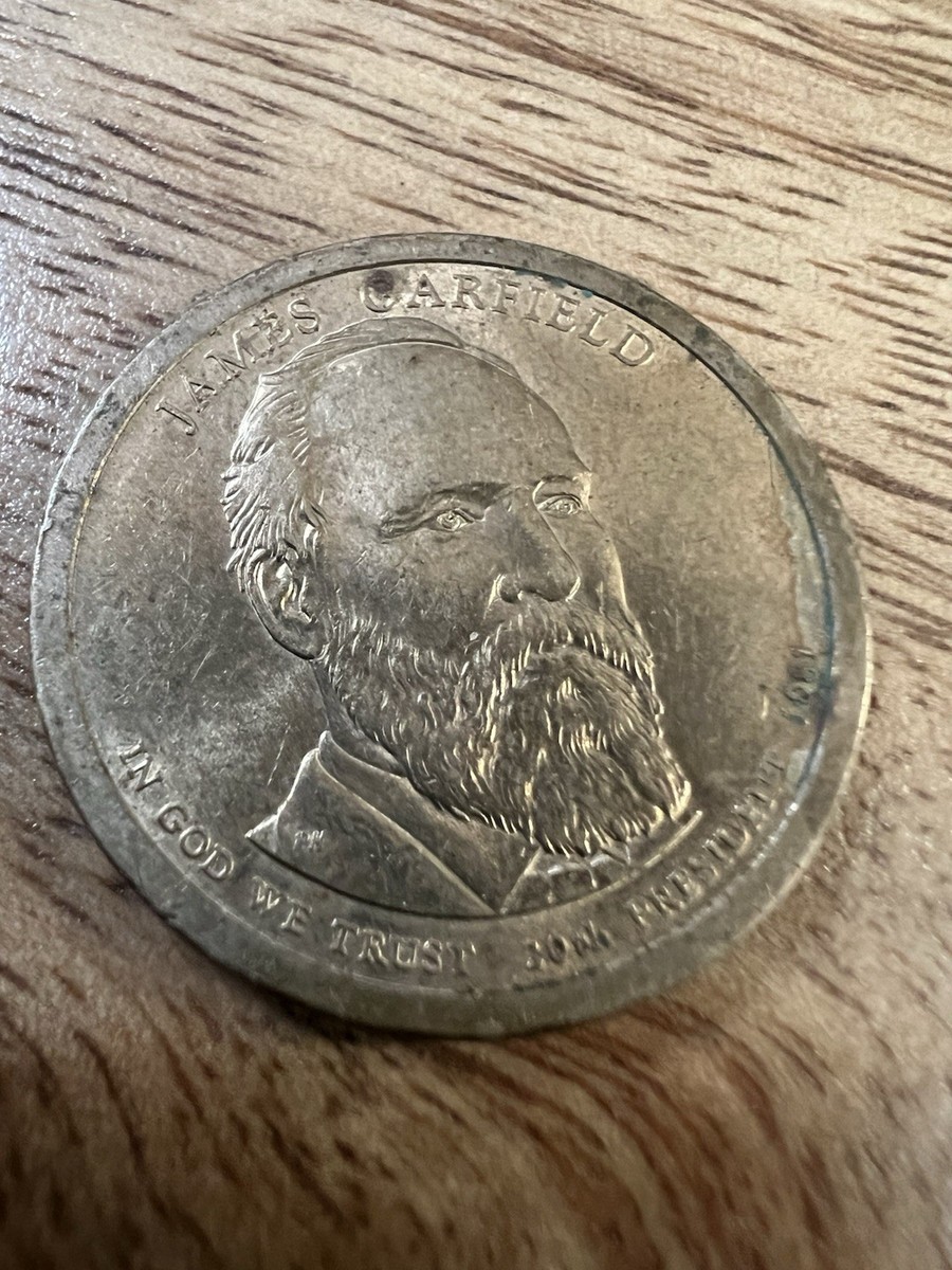 James Garfield U.S. President 1881 One Dollar Coin 2011 D | eBay