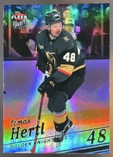 TOMAS HERTL 2025-26 Upper Deck Fleer Ultra Rainbow Foil #1 Golden Knights