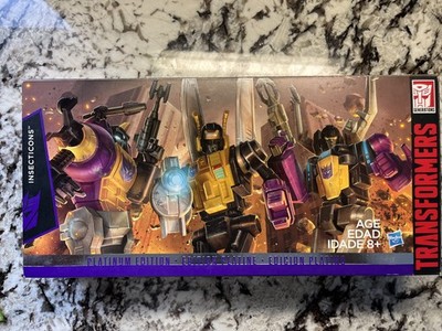 Transformers Generations Insecticons Platinum Edition 3-Pack Sealed