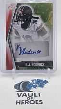 R.J. Roderick 2022 SAGE Autograph #A-RJR RC Auto