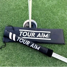 Tour Aim Golf Club Tour Aim 2.0 with 3 Alignment Sticks and Headcover