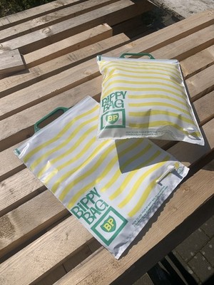 BP Bippy Bag 60er Jahre BP British Petroleum Werbegeschenk Tankstelle Tasche  