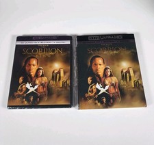 *RARE* - The Scorpion King • 4K Ultra HD + Blu-ray • with OOP Slipcover - NEW