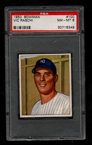 1950 Vic Raschi #100