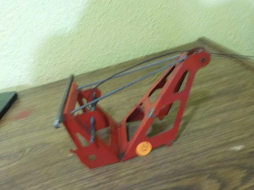 New Listingvintage tonka ford wrecker truck red boom for parts