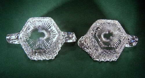 Westmoreland English Hobnail ~ Crystal Sugar & Creamer - Picture 5 of 12