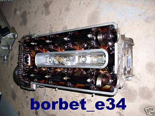 BMW E34 E32 Zylinderkopf 530i 730i M60 Zyl 1-4  1729331 rechts #16