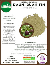  idHerb 50-500 gram Powder Common Fig Ficus Carica Organic WildCrafted