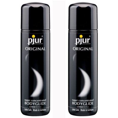 2PK Pjur Original Silicone BodyGlide Personal Massage Lube Lubricant 250 ml