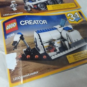 2 Lego Creator 31066 Space Shuttle Instruction Manuals 1-2 (No Bricks) (A5)
