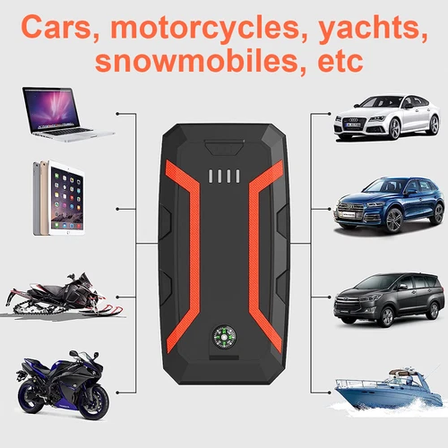 30000mah Car Jump Starter Pack 12V Booster Power Bank USB Battery Charger - Picture 4 of 11