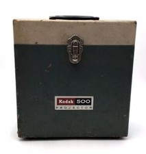 Vintage Kodak 500 Model B Slide Projector In Case - Untested
