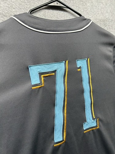 Maglia baseball Walt Disney World taglia media grigio scuro 1971 adulto unisex usata - Foto 14 di 14