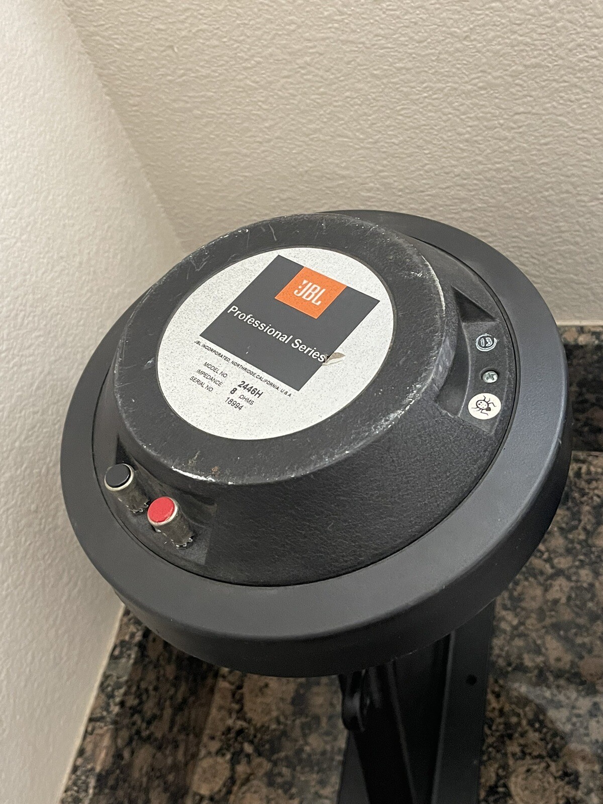 JBL 2446H Compression Drivers W/ 2360A Horns Tested / Working eBay