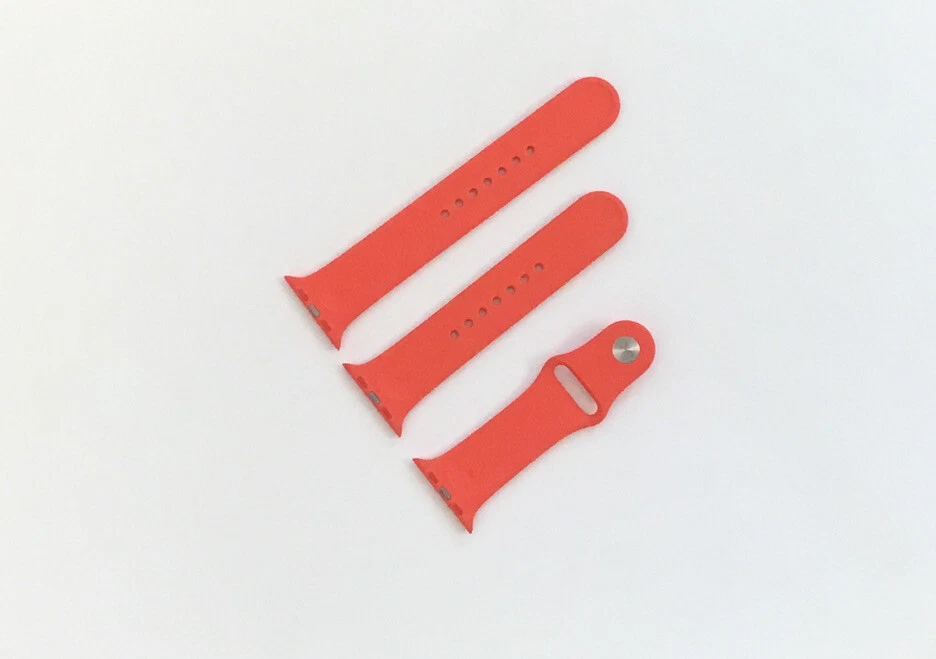 Genuine Apple Watch Sport Band Strap NECTARINE 2018 44mm Fits 45mm 42mm Unboxed