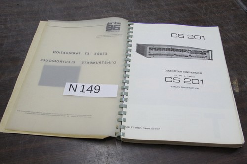 HANDBUCH ADRET CS201 GENERATOR GENERATOR 2MHz # N149 - Bild 1 von 2