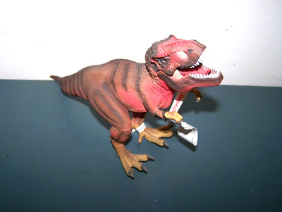 SCHLEICH GERMANY 2011 RED TYRANNOSAURUS REX DINOSAUR T-REX FIGURE NWT NOS