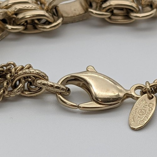 CHANEL Necklace Chain AUTH Coco Vintage Rare CC Marble Stone Flower Quartz F/S - Picture 4 of 12