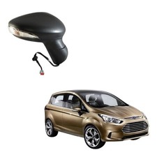 Retrovisore DX FORD B-Max 2012 Elett. Termico C/PRIMER (6 PIN) - Vetro Asferico