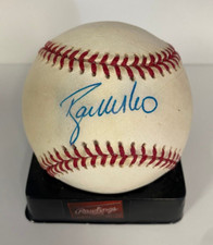 RYAN KLESKO ATLANTA BRAVES SIGNED AUTOGRAPHED VINTAGE N.L. BASEBALL BECKETT *