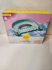 Sun Squad Inflatable Lounge Chair Built-in Cu...