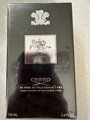 Creed Aventus 100ml / 3.3 oz METAL CAP  And SEALED Authenticated