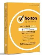 Norton AntiVirus Basic 2017, For 1 Device, For PC, 1-Year Subscription