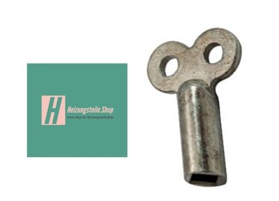 HAAS Heizkörper-Entlüftungsschlüssel – 1 Stück, Edelstahl, Ca. 3,4 Cm Lang